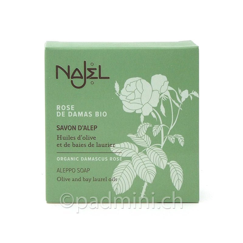 Aleppo Seife mit Rosenöl - INDIAN SHOP