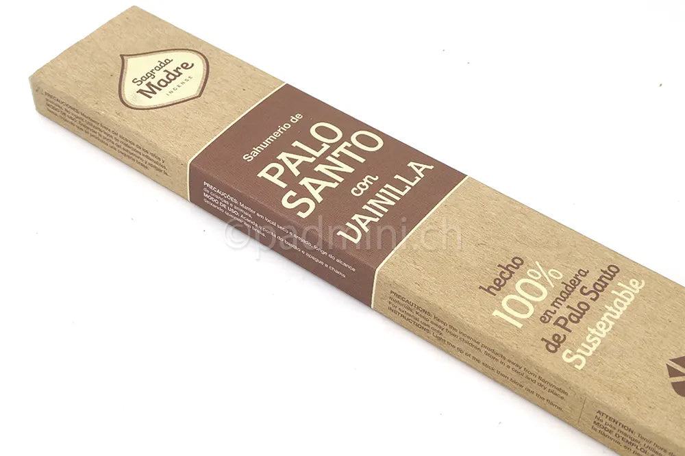 Sagrada Madre - Palo Santo & Vanilla Incense Sticks