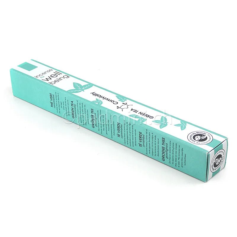 Incense for Well Being Green Tea - Conviviality - INDIAN SHOP