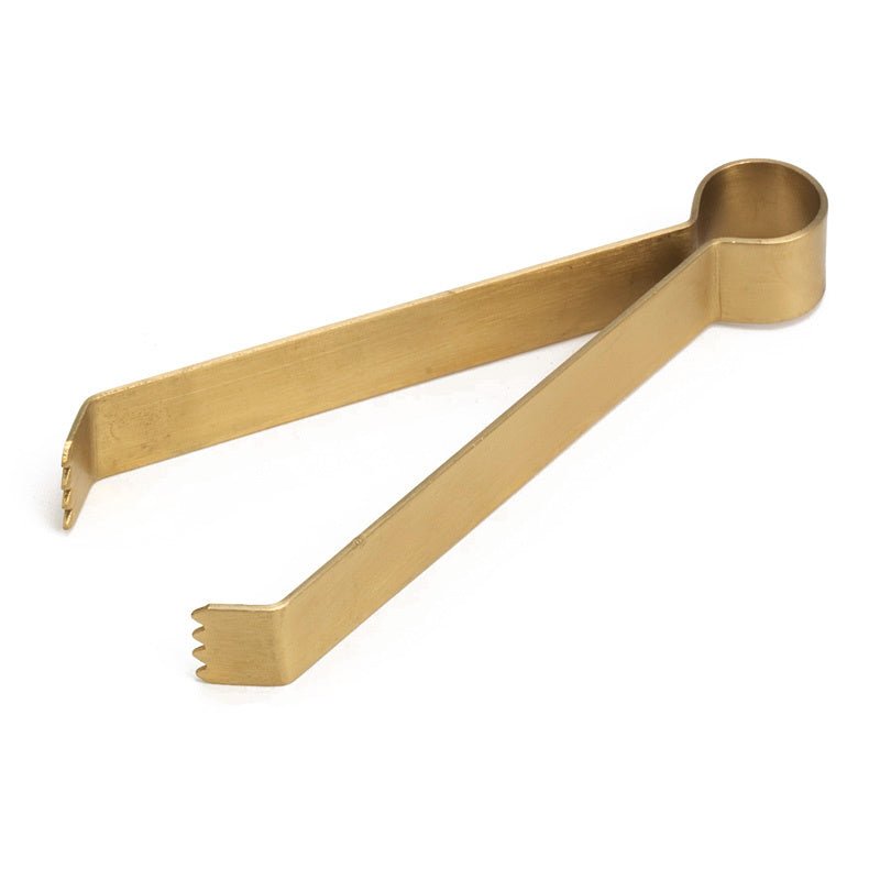 Kohlezange aus Messing 13cm - INDIAN SHOP