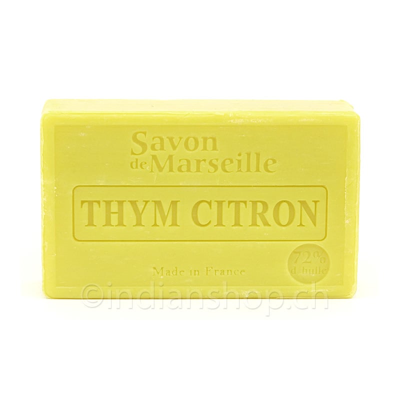 Le Chatelard 1802 Savon de Marseille Zitronenthymian, Duftseife Thym Citron 100 g