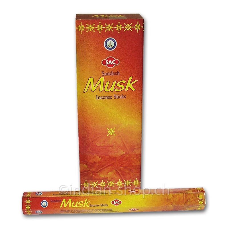 Sandesh Musk Räucherstäbchen - INDIAN SHOP