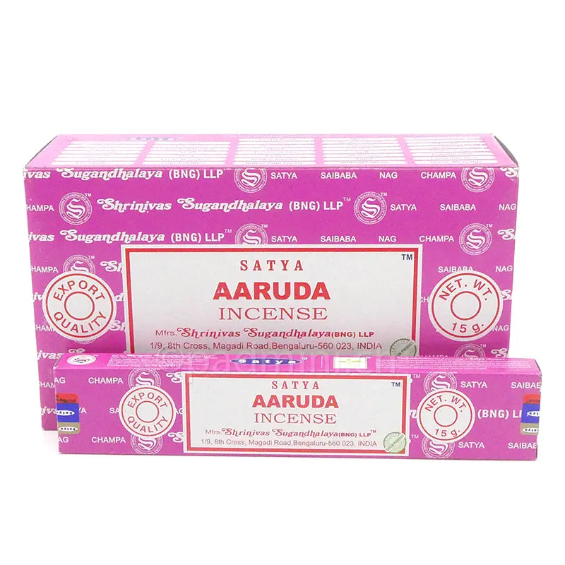 Satya Aaruda BNG Räucherstäbchen 15 g von Shrinivas Sugandhalaya