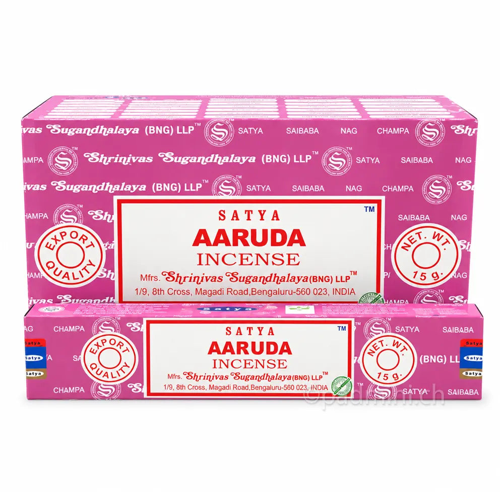 Satya Aaruda BNG Räucherstäbchen 15 g von Shrinivas Sugandhalaya