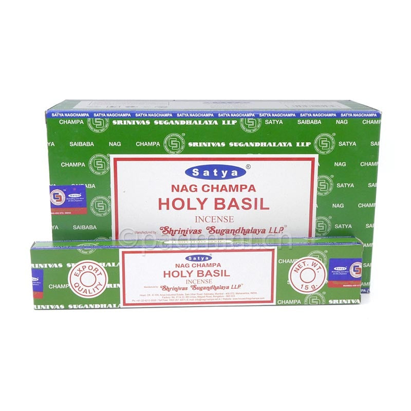 Satya Holy Basil MUM Räucherstäbchen 15 g von Shrinivas Sugandhalaya