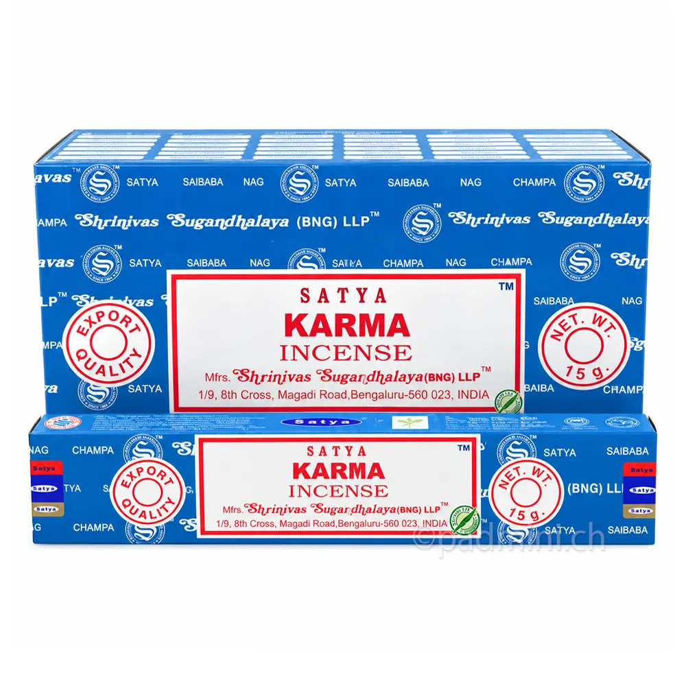 Satya Karma BNG Räucherstäbchen 15 g von Shrinivas Sugandhalaya