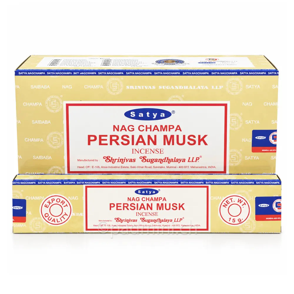 Satya Persian Musk MUM Räucherstäbchen 15 g von Shrinivas Sugandhalaya