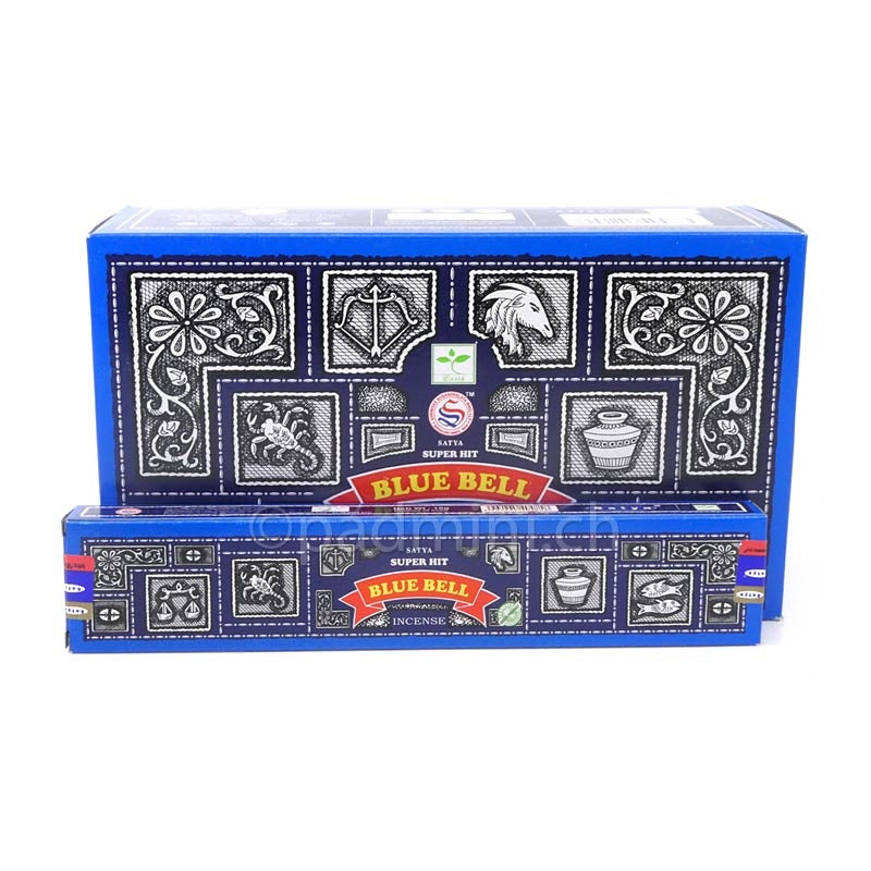 Satya Super Hit Blue Bell BNG Räucherstäbchen 15 g aus Bangalore