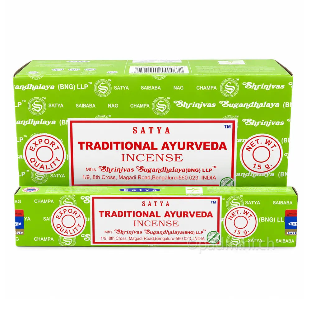 Satya Traditional Ayurveda BNG Räucherstäbchen 15 g von Shrinivas Sugandhalaya