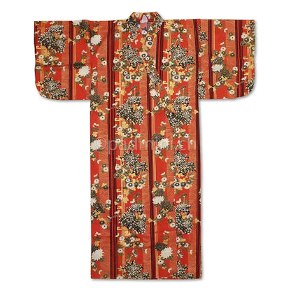 Authentischer japanischer Yukata aus Kyoto mit Chrysanthemen