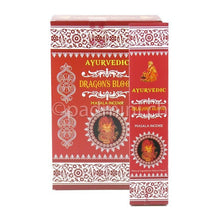 Ayurvedic Dragon's Blood Masala Incense 15 St. - INDIAN SHOP