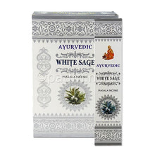 Ayurvedic White Sage Masala Incense 15 St. - INDIAN SHOP