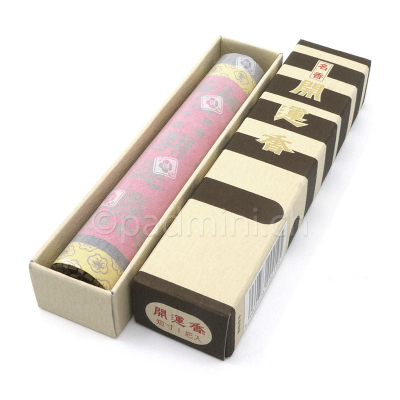 Geöffnete 37-g-Packung Baieido Kai Un Koh japanische Räucherstäbchen