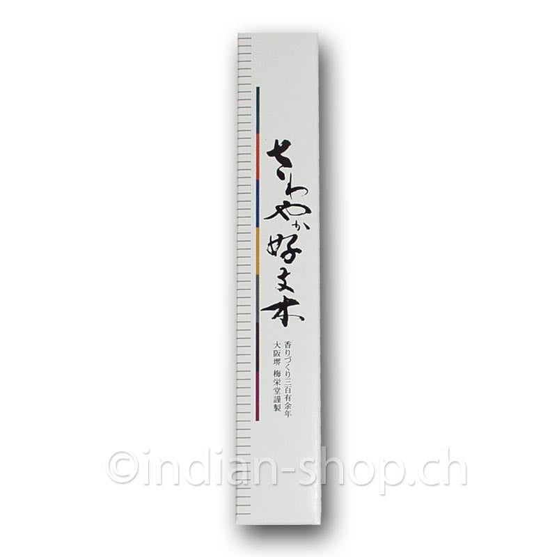 Baieido Sawayaka Kobunboku Räucherstäbchen mit Sandelholz und Gewürzen 10g
