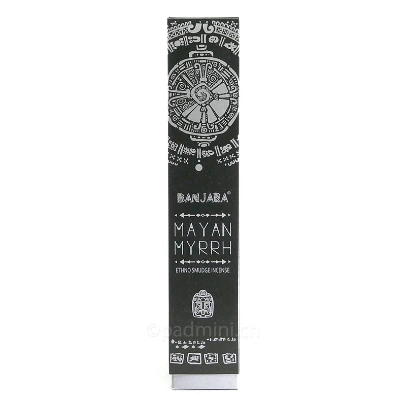 Banjara Mayan Myrrh Ethno-Tribal Smudge Räucherstäbchen 15 g
