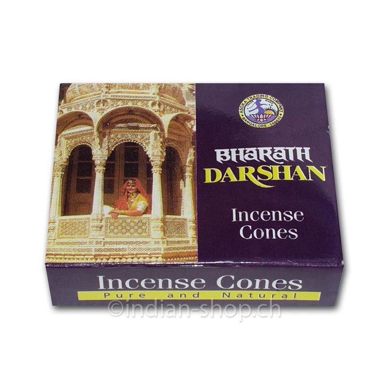 Bharat Darshan Räucherkegel - INDIAN SHOP