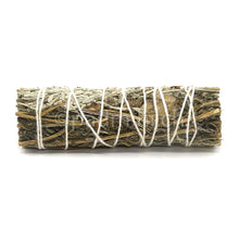 Blauer Salbei mit Lavendel als gebundenes Räucherbündel, ca. 10 cm