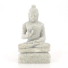 Buddha aus Speckstein 12.5 cm - 868 - 14 - INDIAN SHOP
