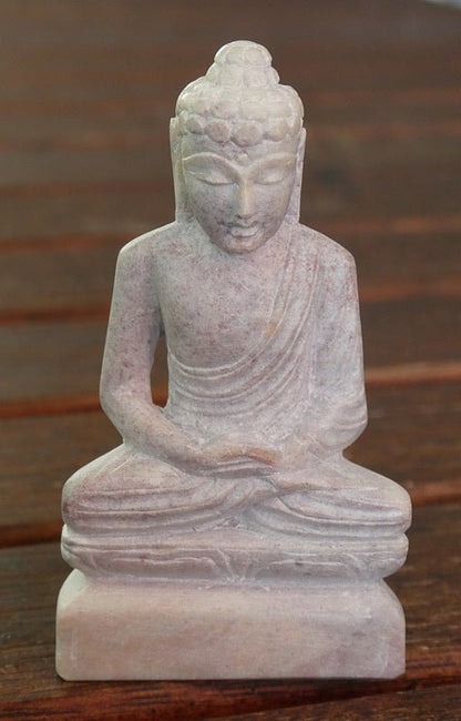 Buddha aus Speckstein 6 cm - 865 - 03 - INDIAN SHOP