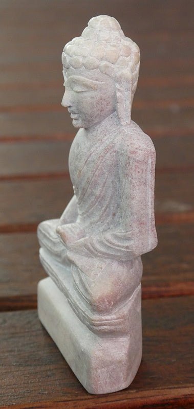 Buddha aus Speckstein 6 cm - 865 - 03 - INDIAN SHOP