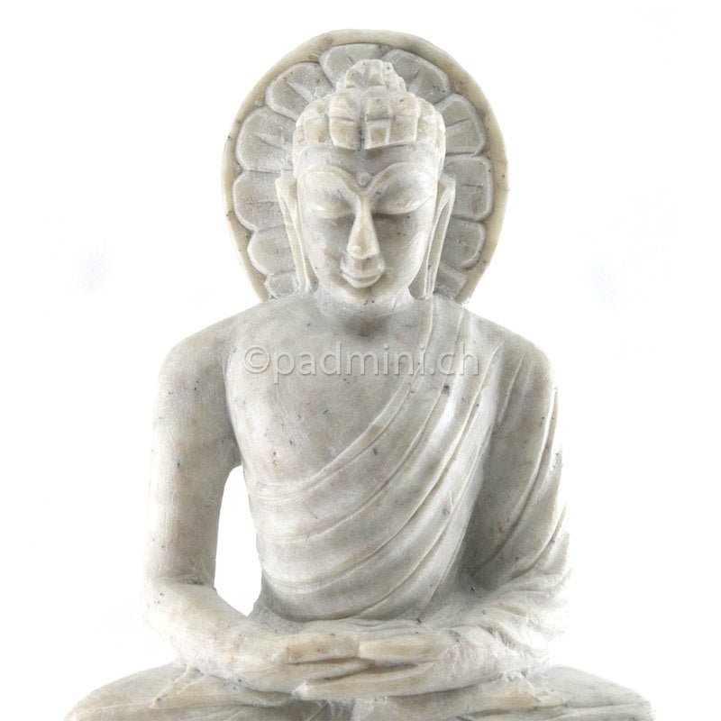 Buddha aus Speckstein 7.5 cm - 866 - 01 - INDIAN SHOP