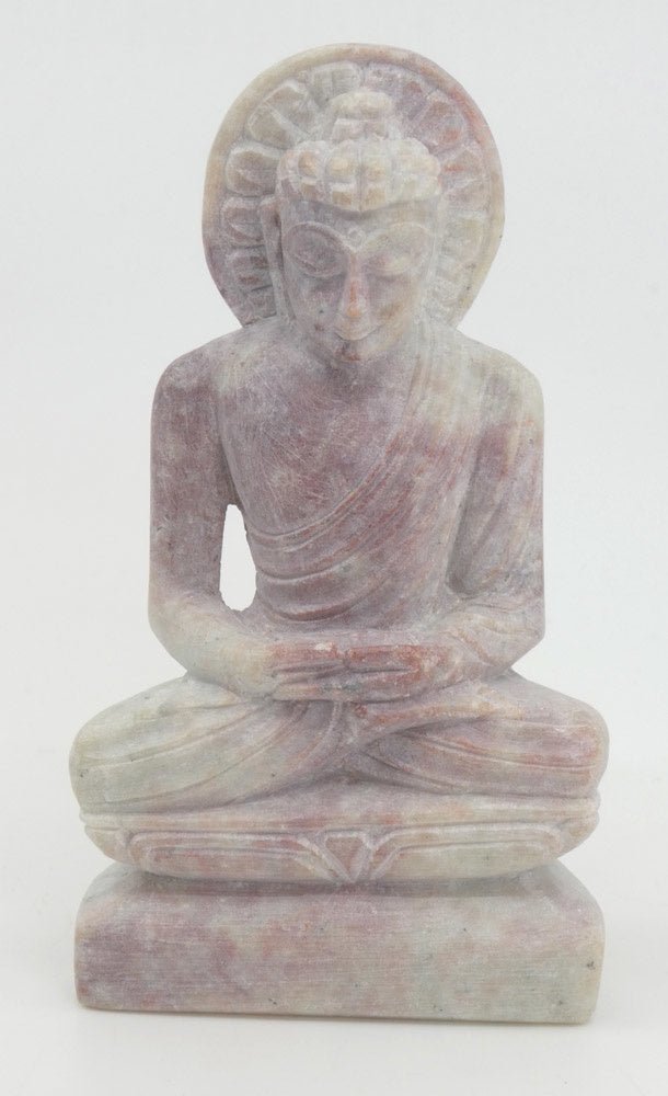 Buddha aus Speckstein 7.5 cm - 866 - 02 - INDIAN SHOP