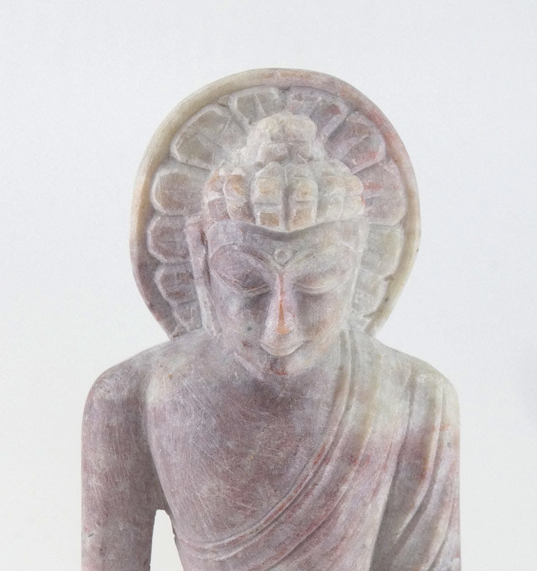 Buddha aus Speckstein 7.5 cm - 866 - 02 - INDIAN SHOP