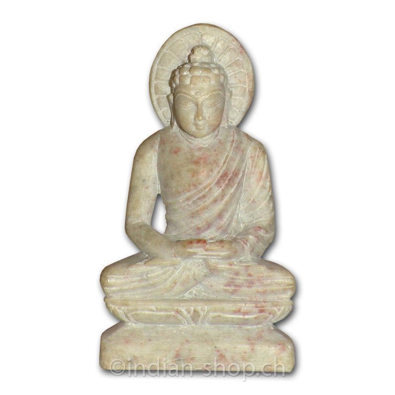 Buddha aus Speckstein 7.5 cm - 866 - 06 - INDIAN SHOP