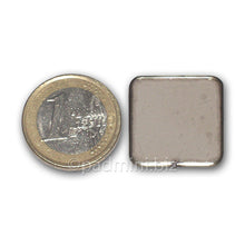 Japanisches Gin-yo Mica-Plättchen 22 mm mit Stahlrand für Kōdō