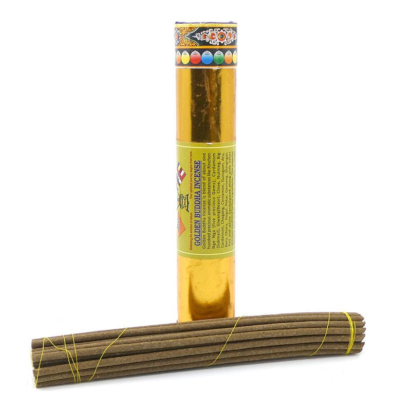 Golden Bhudda Bhutanesische Räucherstäbchen - INDIAN SHOP