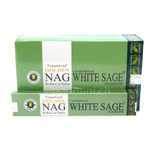 Golden Nag White Sage Räucherstäbchen 15 g von Vijayshree Fragrance