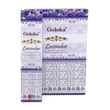 Goloka Lavender Masala Räucherstäbchen 15 g aus Indien