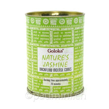 Goloka Nature's Jasmine Rückfluss Räucherkegel - INDIAN SHOP