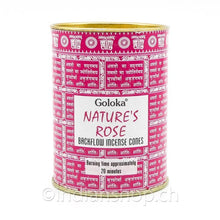 Goloka Nature's Rose Rückfluss Räucherkegel - INDIAN SHOP