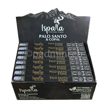 Ispalla Palo Santo & Copal Räucherstäbchen im Verkaufsdisplay