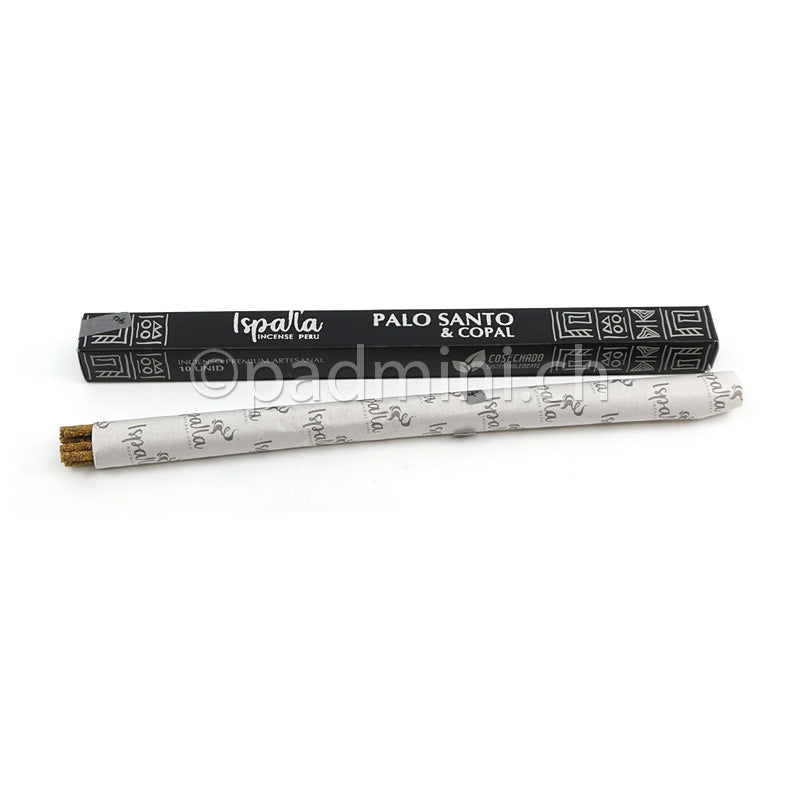 Ispalla Palo Santo & Copal Räucherstäbchen aus Peru – 10 Stück