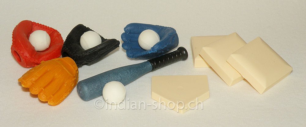 Iwako Radiergummi Baseball - INDIAN SHOP