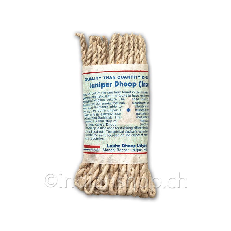 Juniper Dhoop Räucherschnüre - INDIAN SHOP