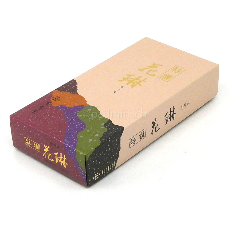 Kunjudo Tokusen Karin japanische Räucherstäbchen mit Sandelholz 80 g