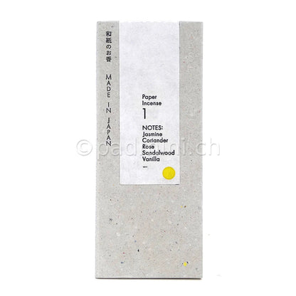 Kunjudo Washi Incense No. 1 japanisches Räucherpapier mit 30 Duftstreifen