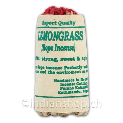 Lemongrass Räucherschnüre - INDIAN SHOP