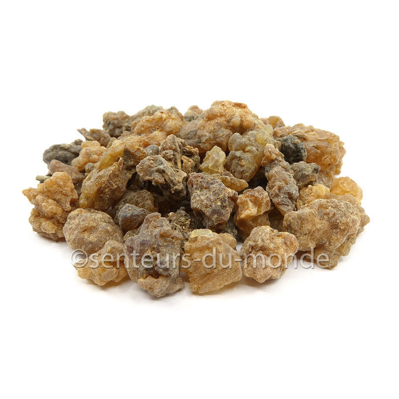 Natürliche Myrrhe aus Somalia (Commiphora myrrha) als Räucherharz in 50 g Beutel