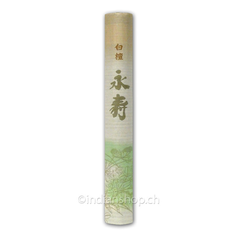 Nippon Kodo Byakudan Eiju Sandelholz Räucherstäbchen 20 g im Rollenformat
