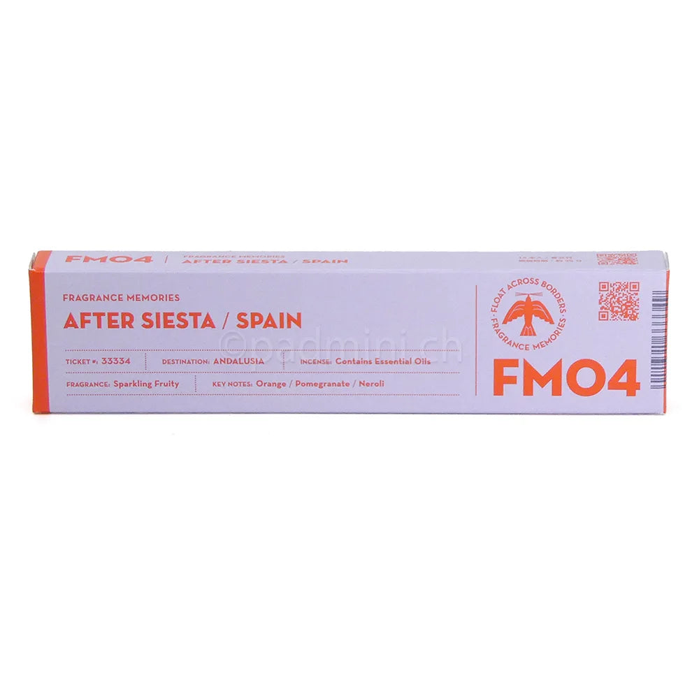 Nippon Kodo Fragrance Memories After Siesta Spain japanische Räucherstäbchen