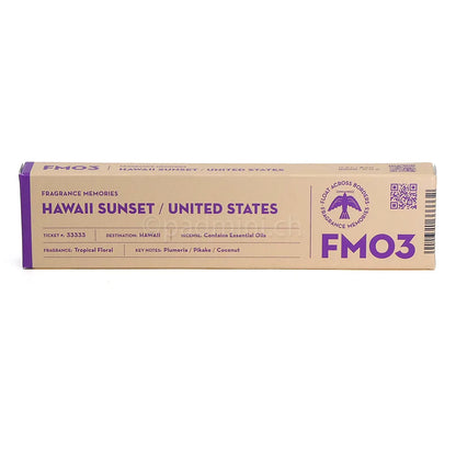 Nippon Kodo Fragrance Memories Hawaii Sunset United States japanische Räucherstäbchen