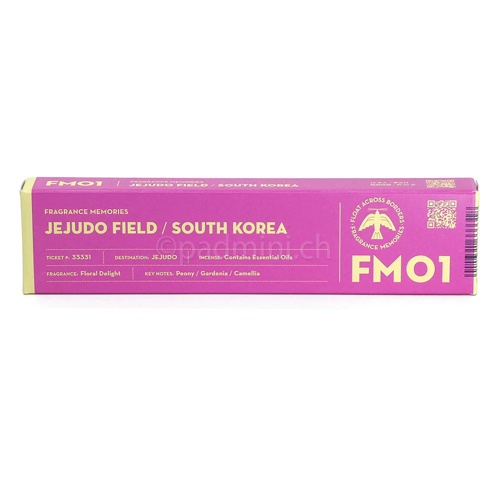 Nippon Kodo Fragrance Memories Jejudo Field japanische Räucherstäbchen