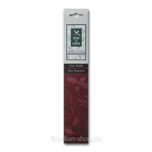 Nippon Kodo Herb & Earth Frankincense Räucherstäbchen, bordeauxrote Less-Smoke-Verpackung mit 20 Bambusstäbchen und Weihrauchduft