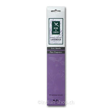 Nippon Kodo Herb & Earth Lavender Räucherstäbchen, violette Less-Smoke-Verpackung mit 20 Bambusstäbchen und Lavendelduft