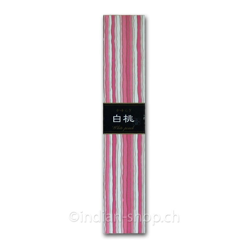 Nippon Kodo Kayuragi White Peach japanische Räucherstäbchen