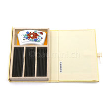 Nippon Kodo Kyara Kongo Räucherstäbchen Geschenkbox mit Keramikhalter